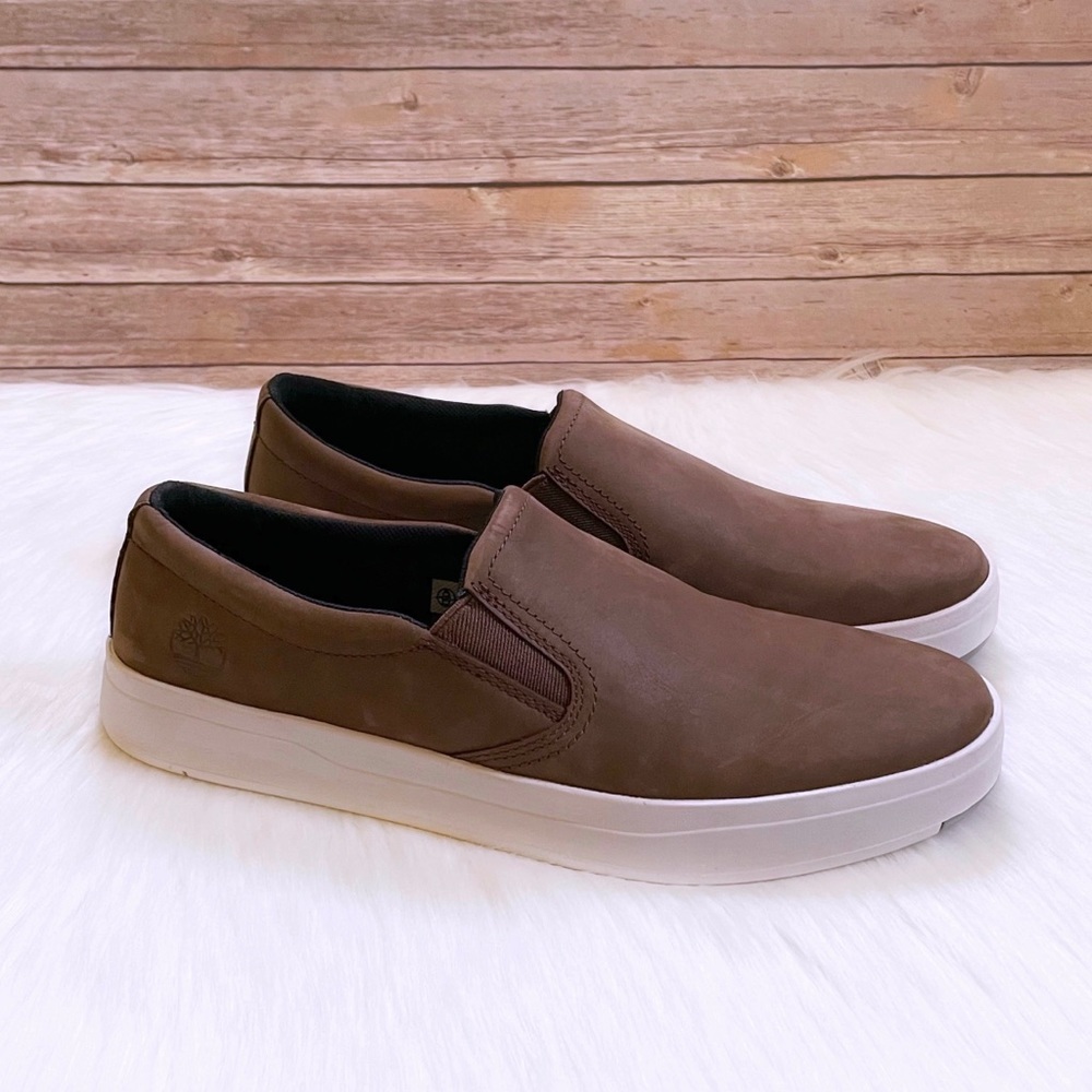 Timberland Men’s Davis Square Brown Slip-On